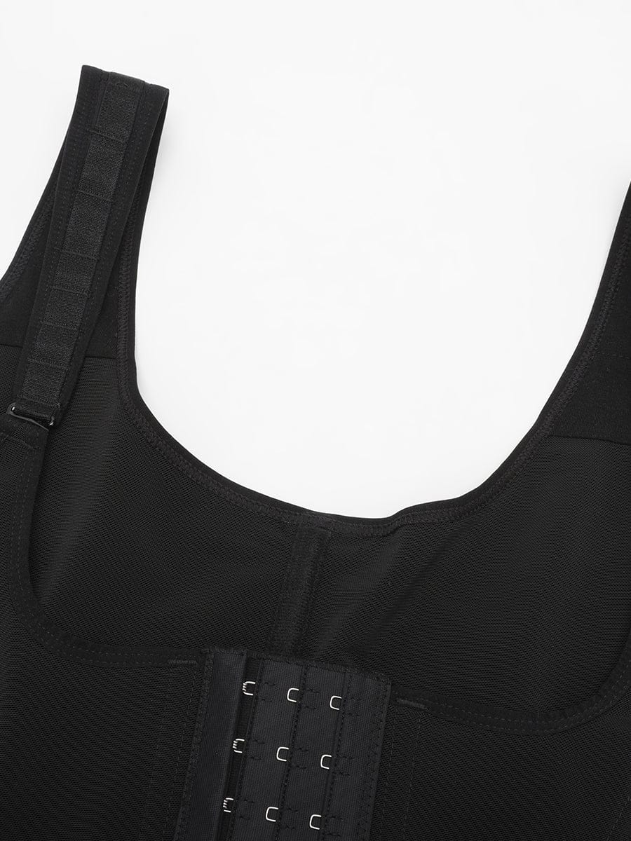 Full-Body Steel Bone Shaping Bodysuit with Bust Support - FirmaSculpt