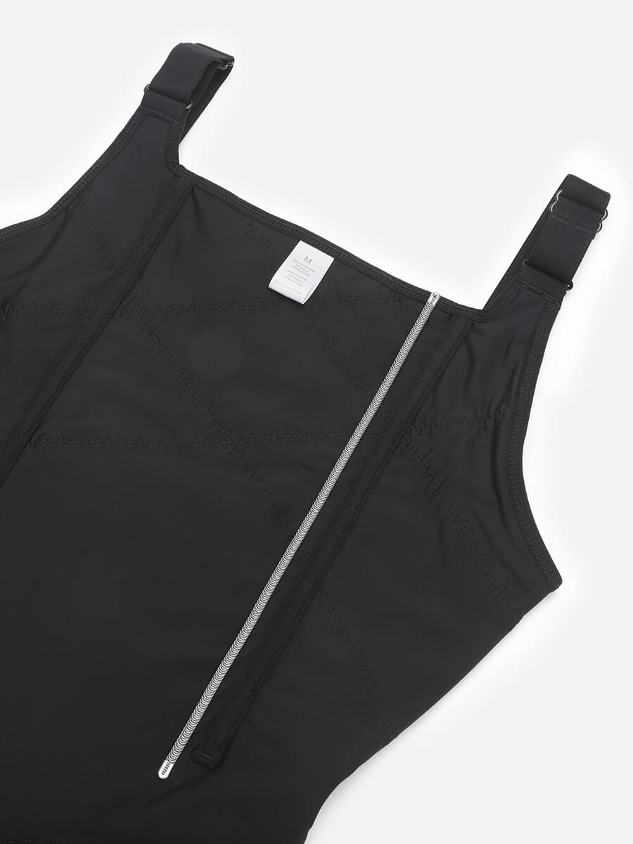 Post Surgery U-Shaped Bust Support Waist and Abdomen Shapewear with Steel Bones FirmaHold