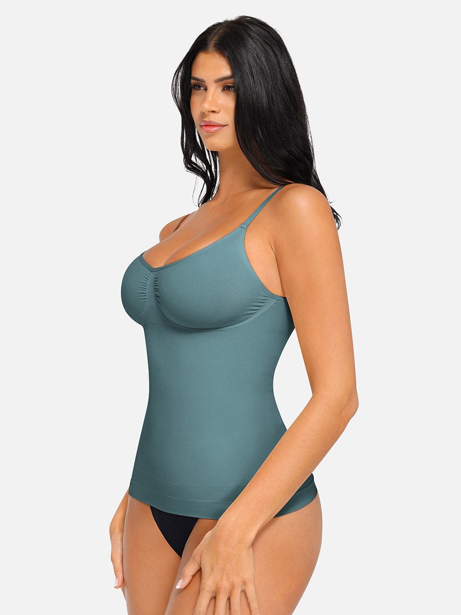 Seamless Bust Support Waist and Abdomen Control Shape Tank Top - FirmaHold