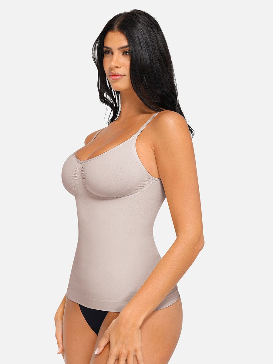 Seamless Bust Support Waist and Abdomen Control Shape Tank Top - FirmaHold