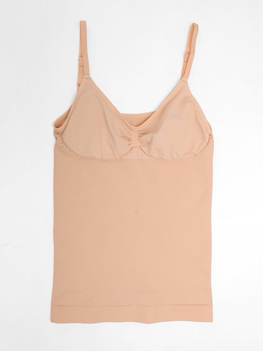 Seamless Bust Support Waist and Abdomen Control Shape Tank Top - FirmaHold