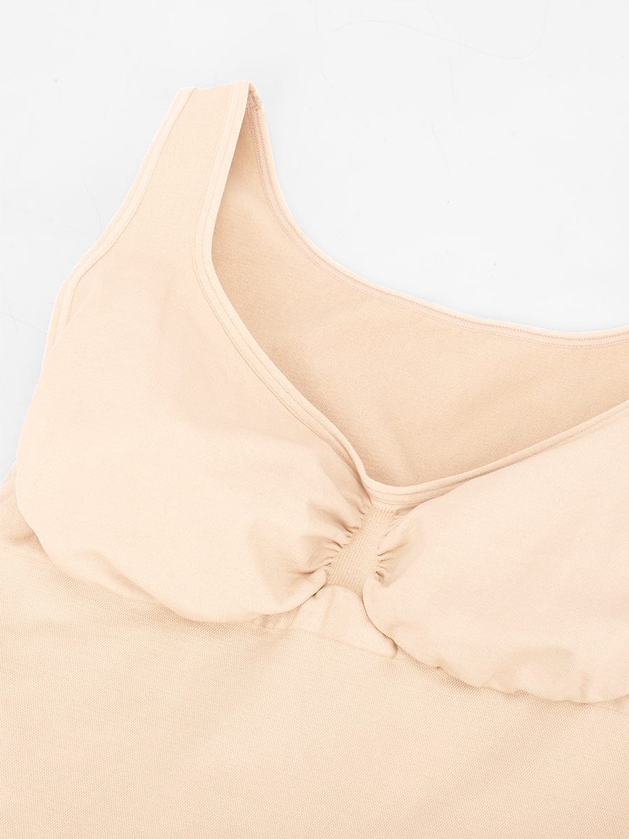 Seamless Bust Support Waist & Abdomen Control Shape Tank Top - FirmaActive