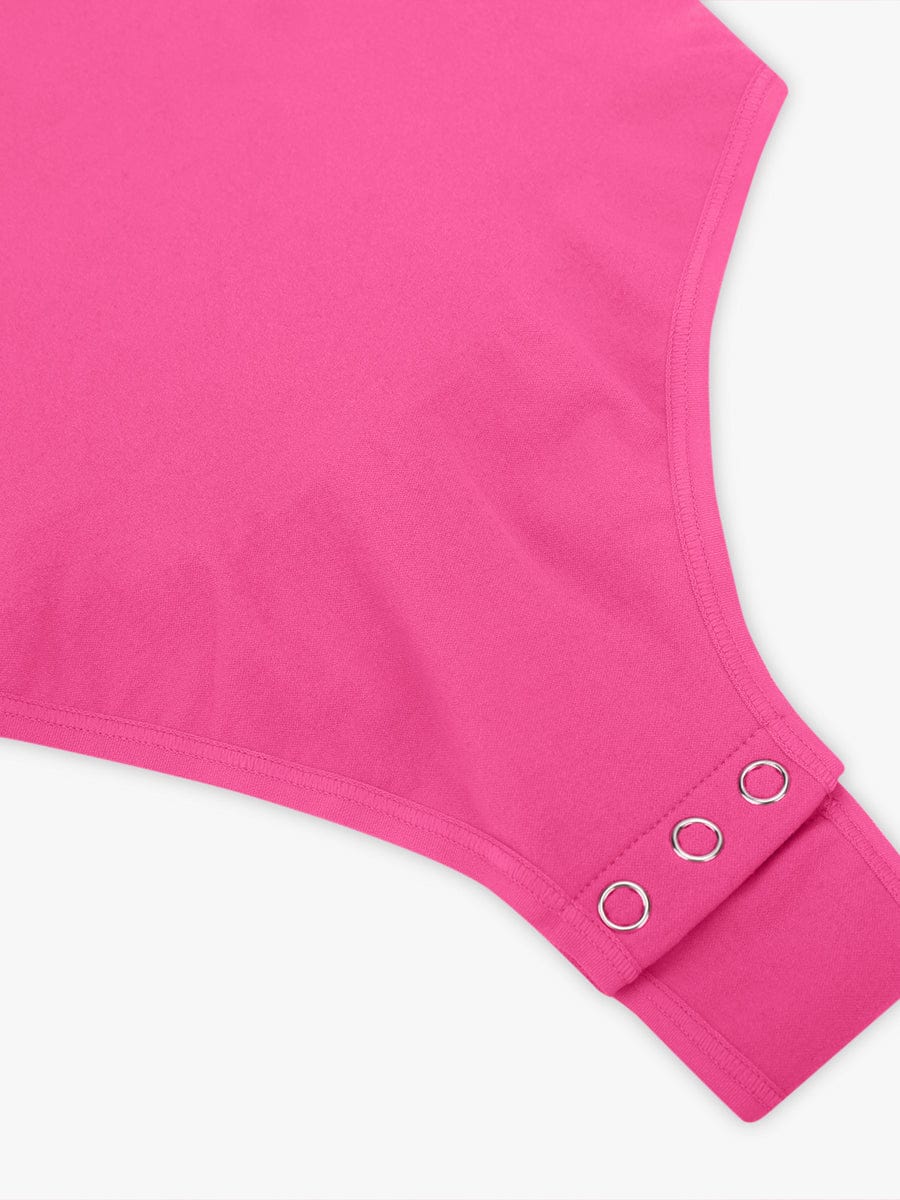 Seamless Bust Support Waist & Abdomen Shaping Thong Bodysuit - FirmaSculpt