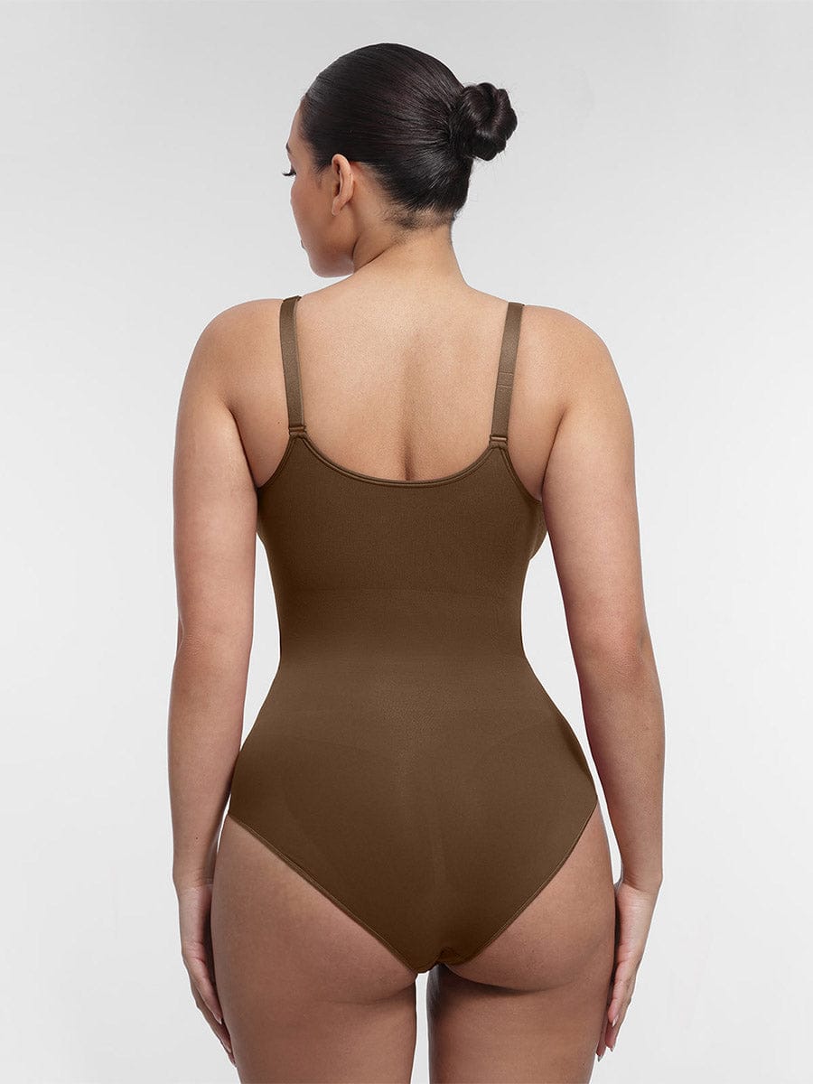 Seamless Chest Support Waist Control Shapewear Bodysuit - FirmaSculpt
