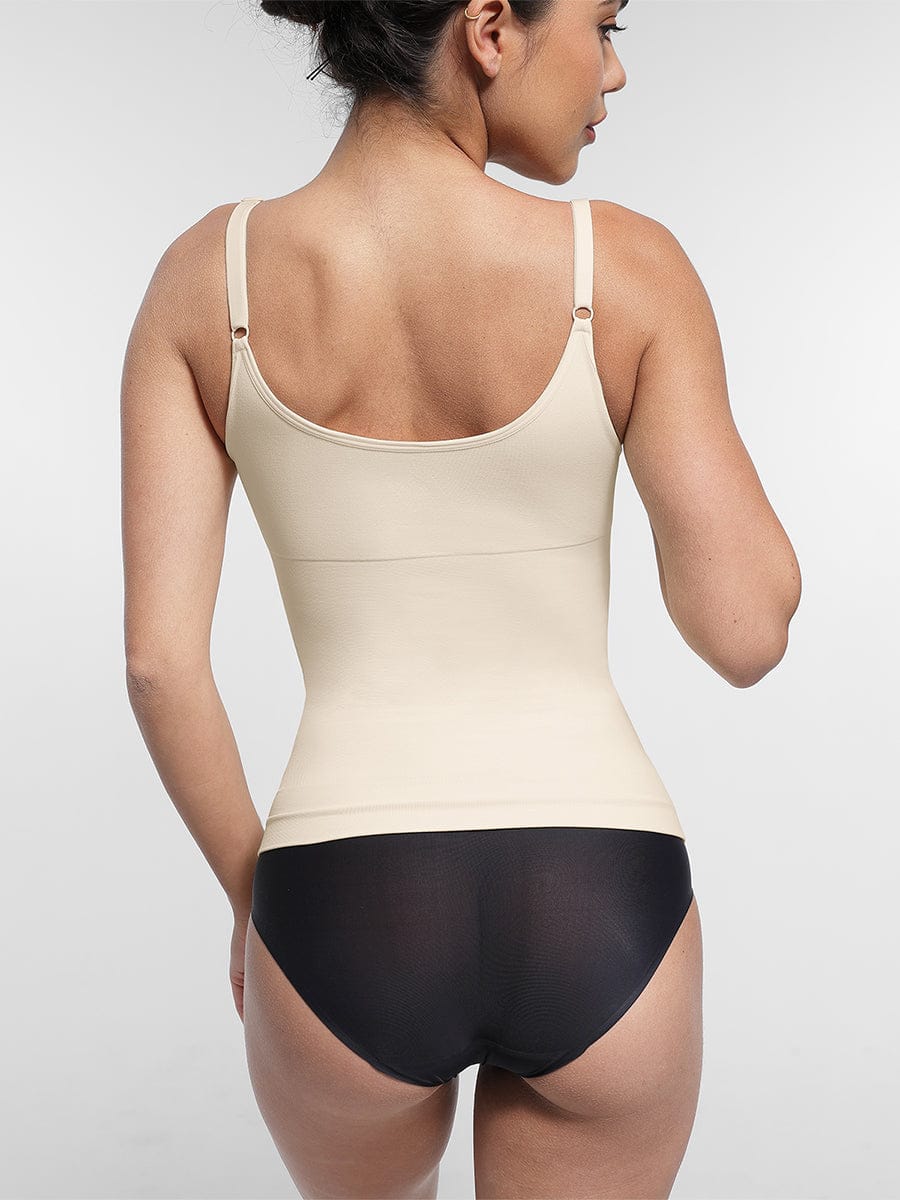 Seamless Bust Support Waist and Abdomen Control Shape Tank Top - FirmaHold
