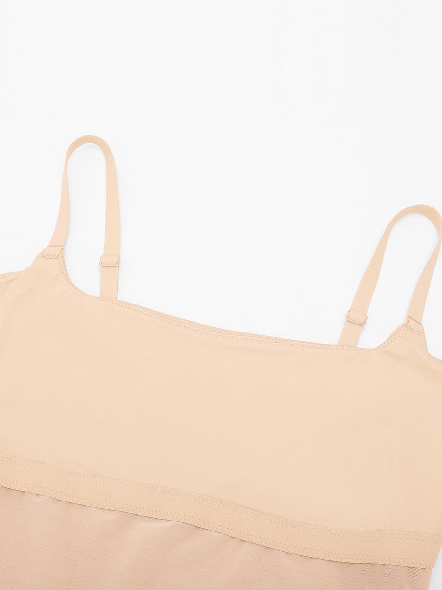 Scoop Neck Light Shaping Top with Anti-Sheer Bust Lining - FirmaSoft