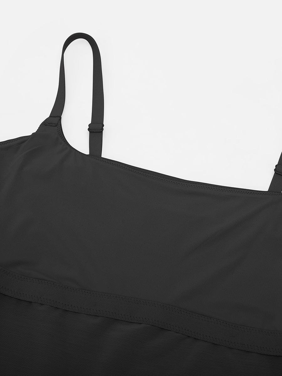 Scoop Neck Light Shaping Top with Anti-Sheer Bust Lining - FirmaSoft
