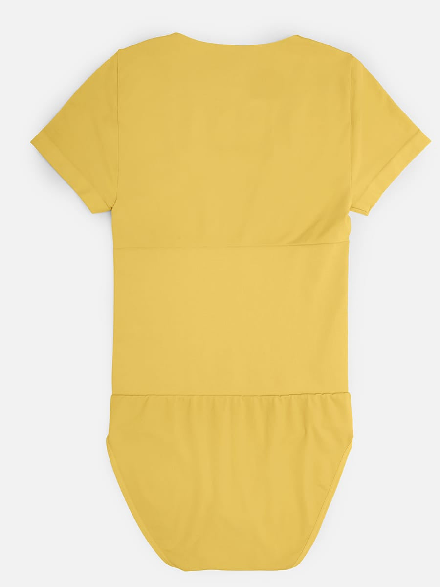 Seamless Scoop Neck Bodysuit with Buttery Soft Tummy Control - FirmaSmooth