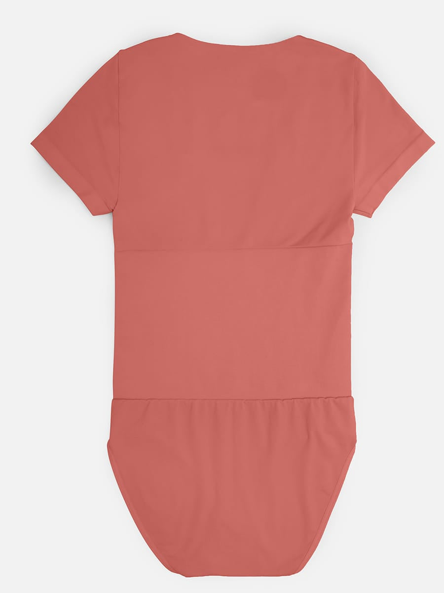 Seamless Scoop Neck Bodysuit with Buttery Soft Tummy Control - FirmaSmooth