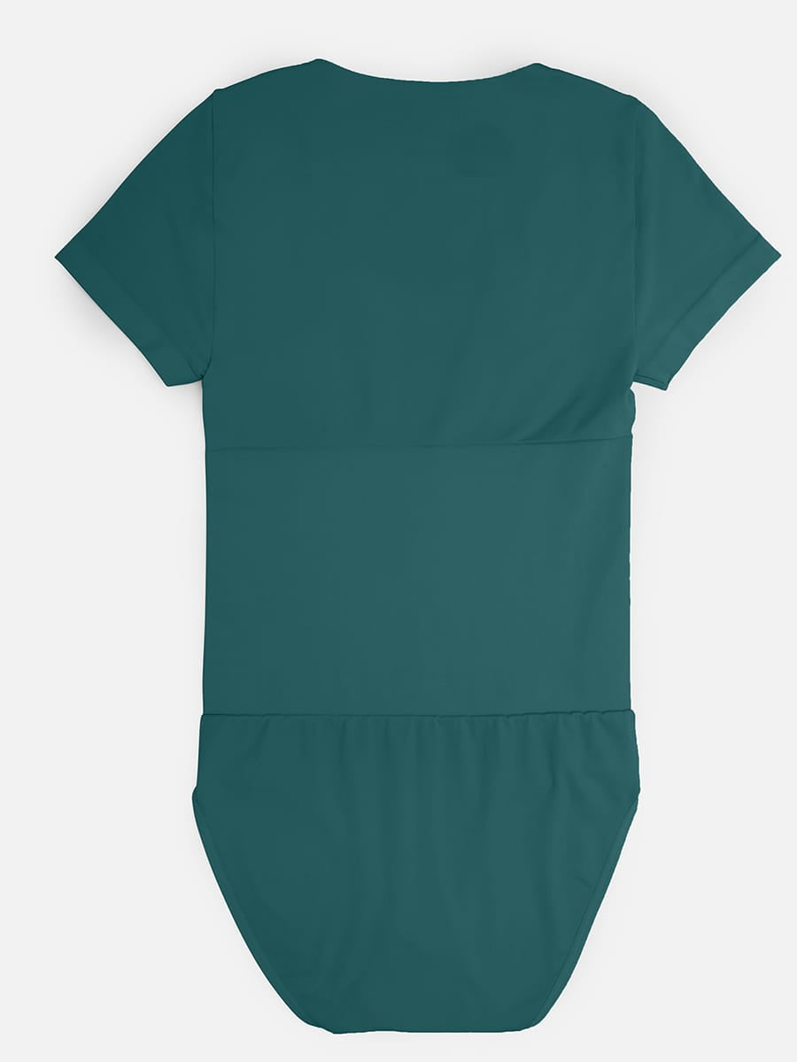 Seamless Scoop Neck Bodysuit with Buttery Soft Tummy Control - FirmaSmooth