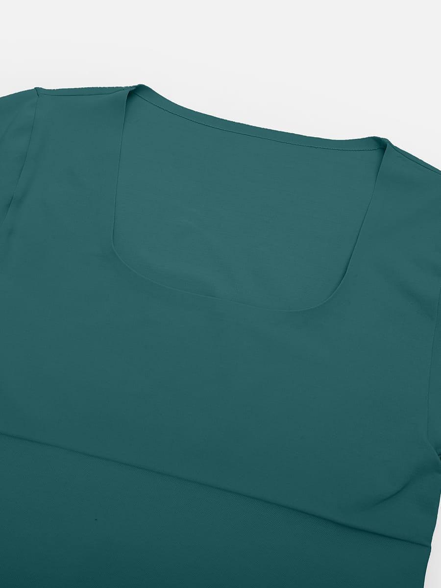 Seamless Scoop Neck Bodysuit with Buttery Soft Tummy Control - FirmaSmooth