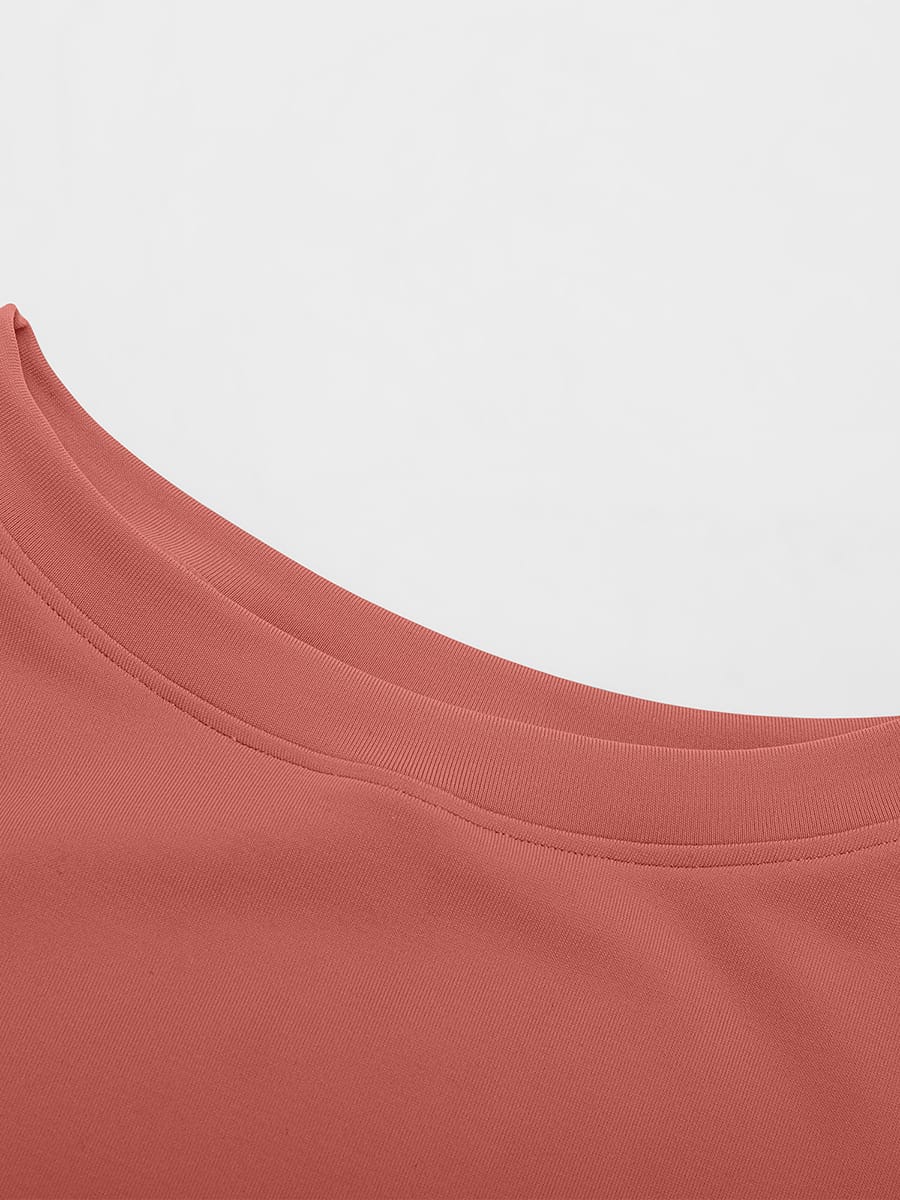 Seamless Buttery Soft Tummy Control Bodysuit Crew Neck - FirmaSoft