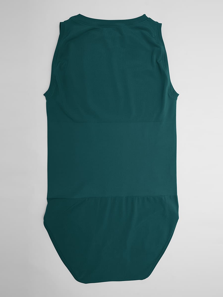 Seamless Buttery Soft Tummy Control Bodysuit Crew Neck - FirmaSoft