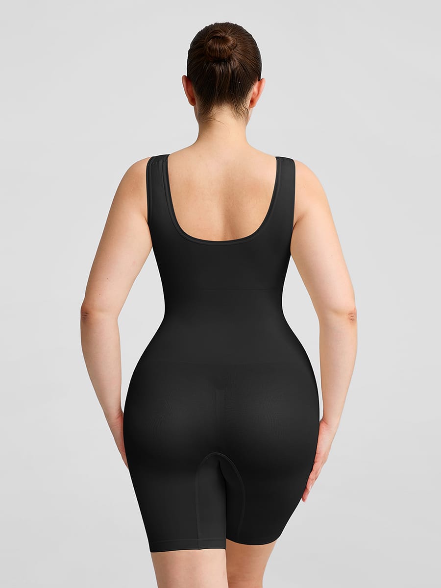 Eco-friendly Seamless Outerwear Jumpsuit Shapewear - FirmaActive