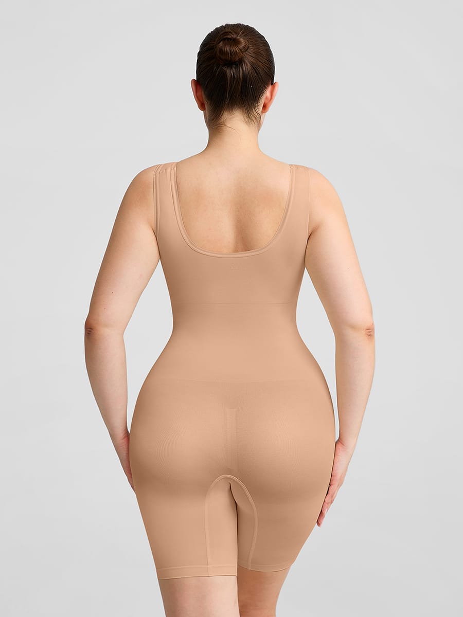 Eco-friendly Seamless Outerwear Jumpsuit Shapewear - FirmaActive