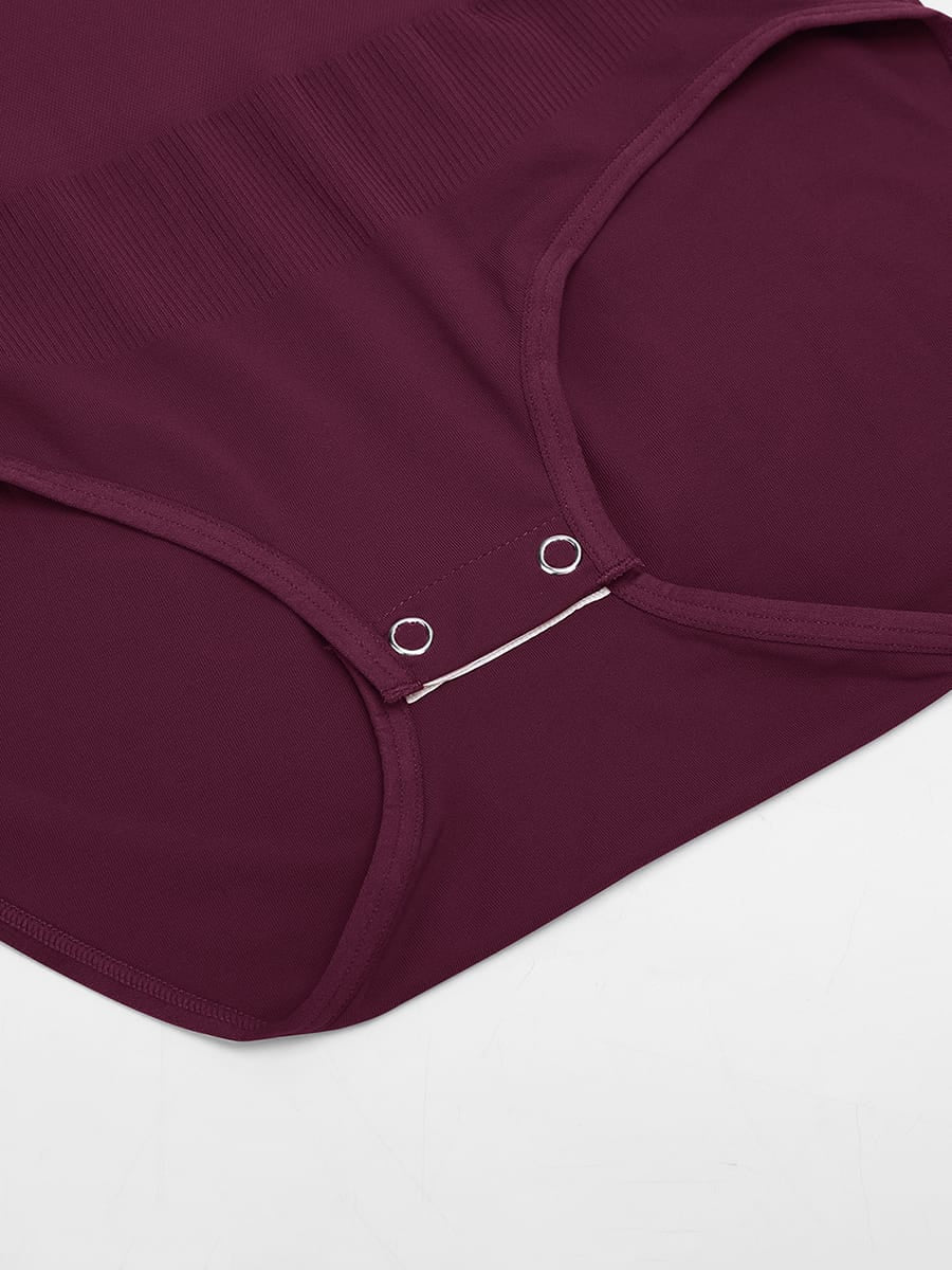 Seamless Butter Soft Scoop Neck Tummy Control Shaping Bodysuit - FirmaSoft
