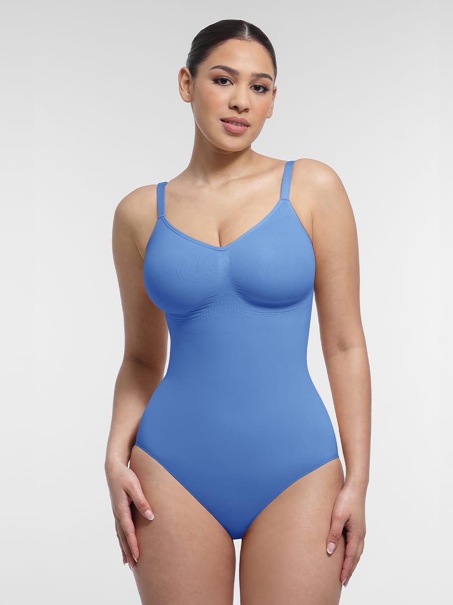 Seamless Chest Support Waist Control Shapewear Bodysuit - FirmaSculpt