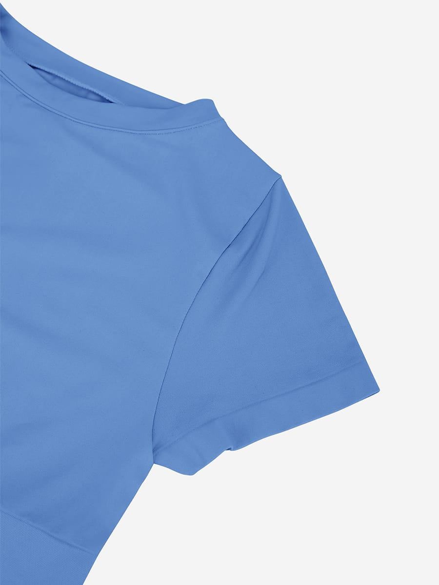 Seamless Short Sleeve Waist and Abdomen Shaping Hip Briefs Bodysuit - FirmaSculpt