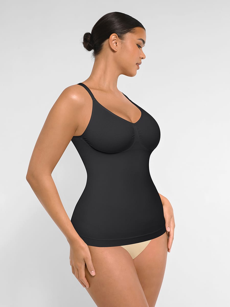 Seamless Bust Support Waist and Abdomen Control Shape Tank Top - FirmaHold
