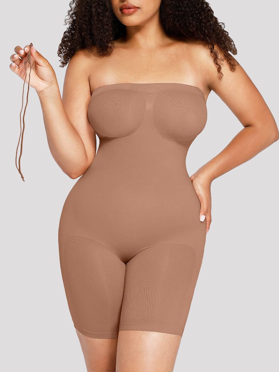 Strapless Butt Lifting Tummy Control Seamless Shaper - FirmaLift