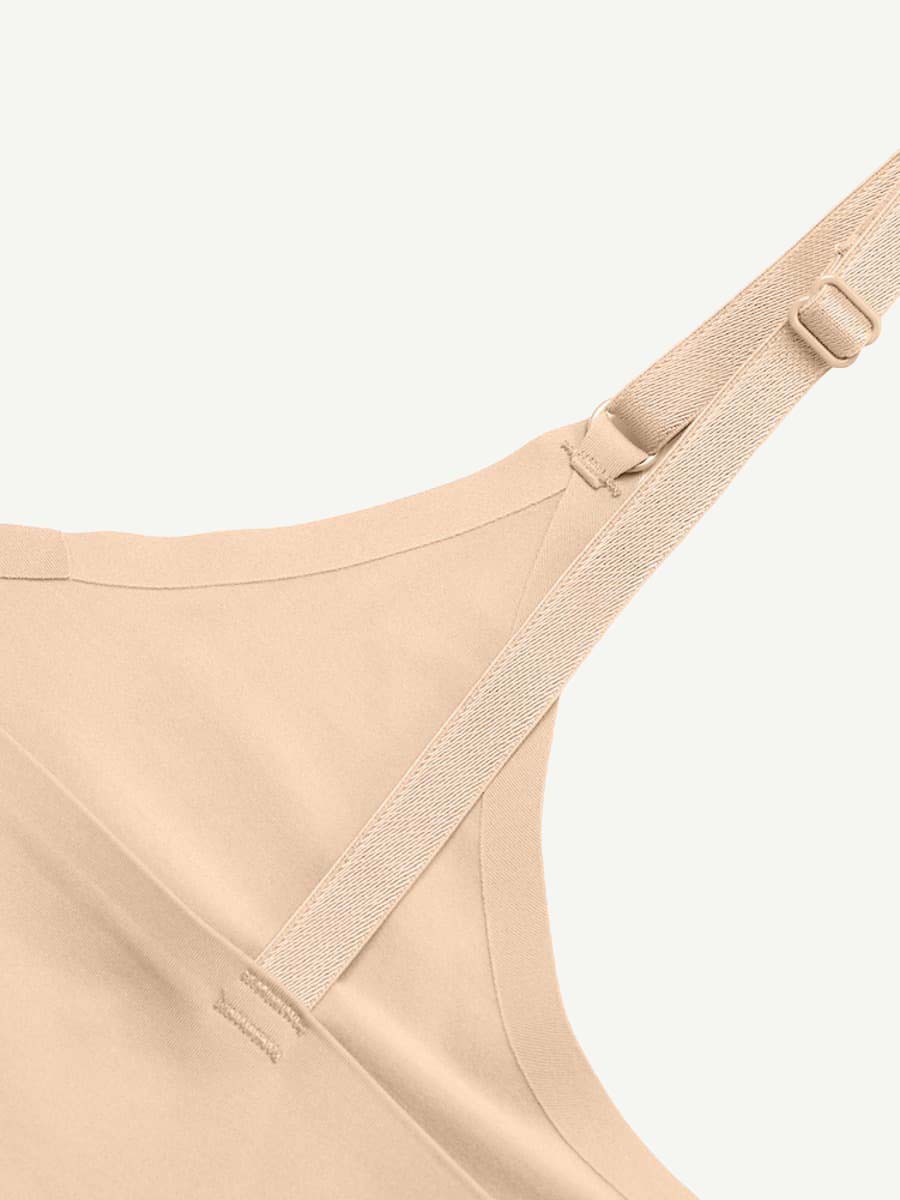 Lightweight Adjustable Straps Big Size Seamless Tummy Control Body Shaper - FirmaBreeze