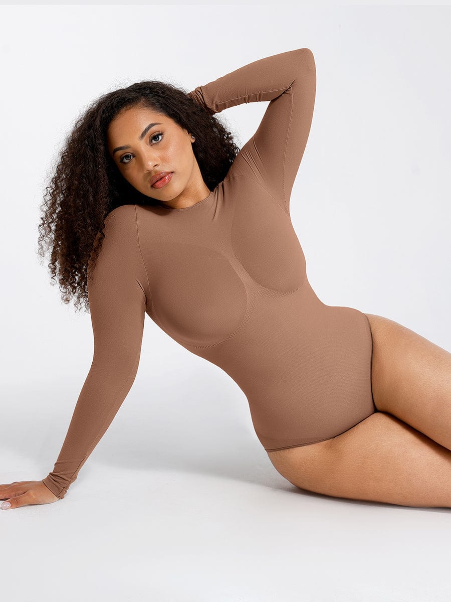 Seamless Bust Support Waist Cinching Tummy Control Bodysuit - FirmaSculpt