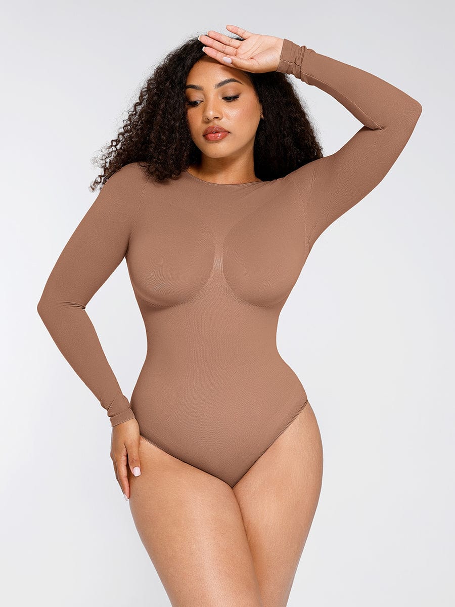 Seamless Bust Support Waist Cinching Tummy Control Bodysuit - FirmaSculpt