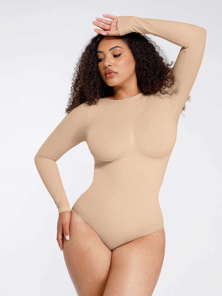Seamless Bust Support Waist Cinching Tummy Control Bodysuit - FirmaSculpt