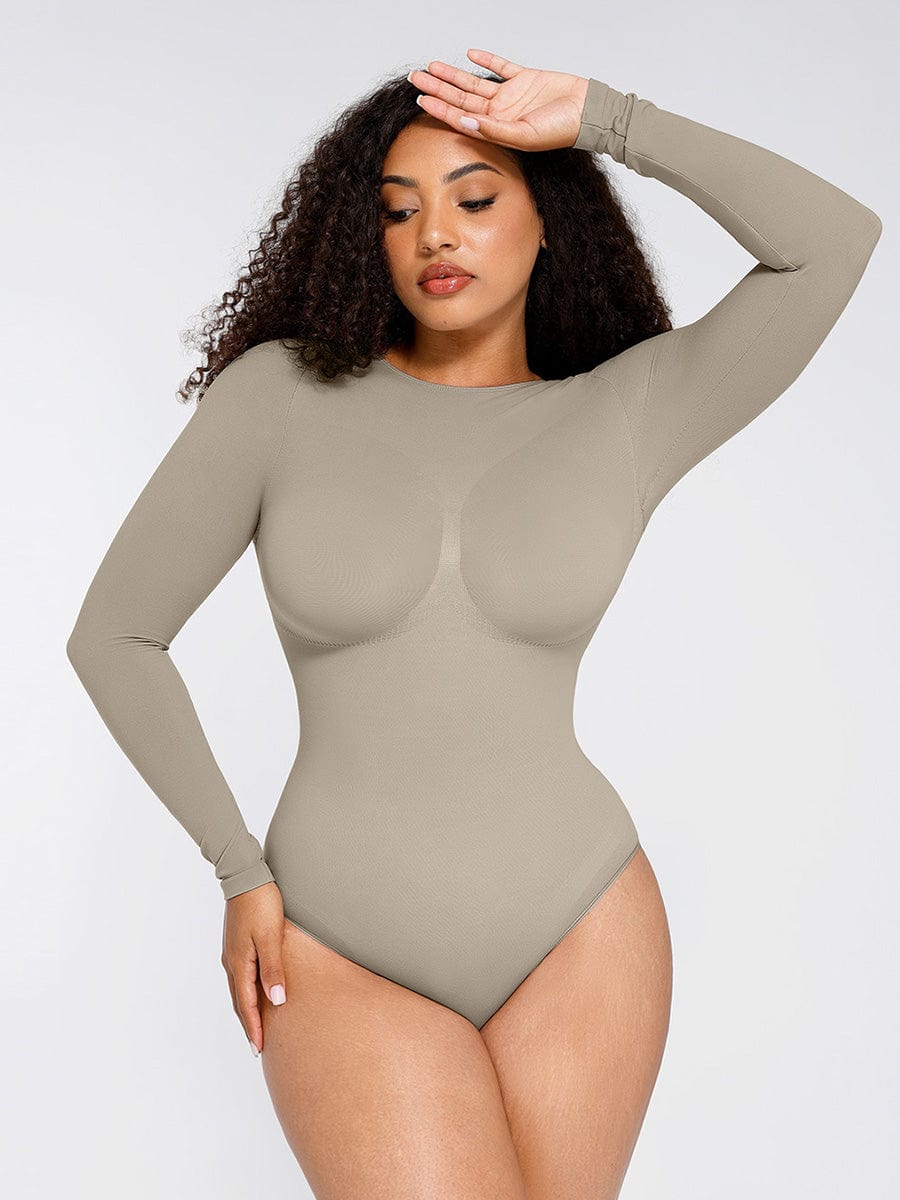 Seamless Bust Support Waist Cinching Tummy Control Bodysuit - FirmaSculpt