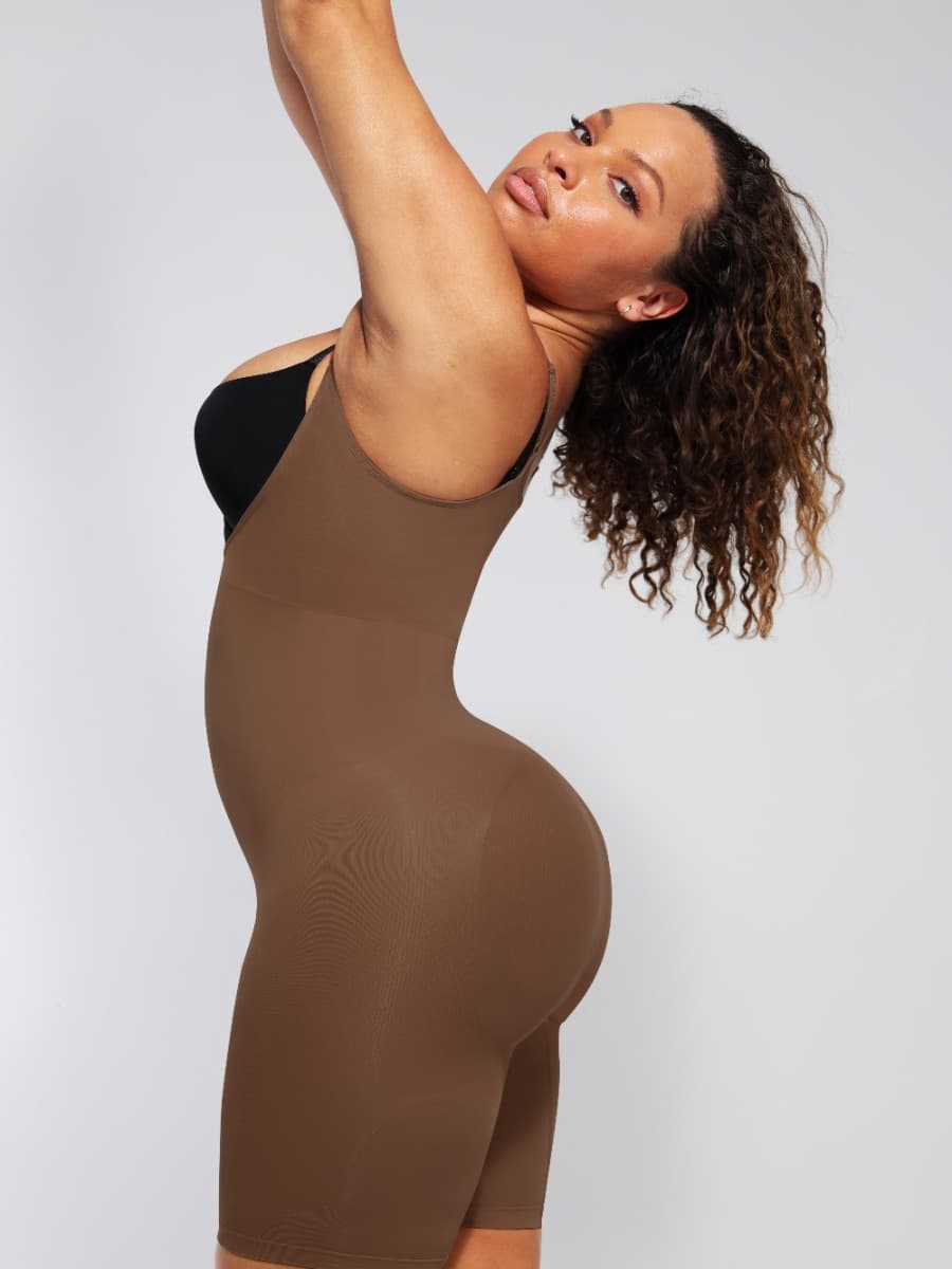 Seamless One-Piece Shapewear Briefs Tummy Control Hip Lift - FirmaSculpt