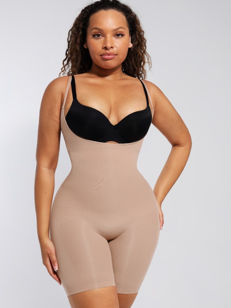 Seamless One-Piece Shapewear Briefs Tummy Control Hip Lift - FirmaSculpt