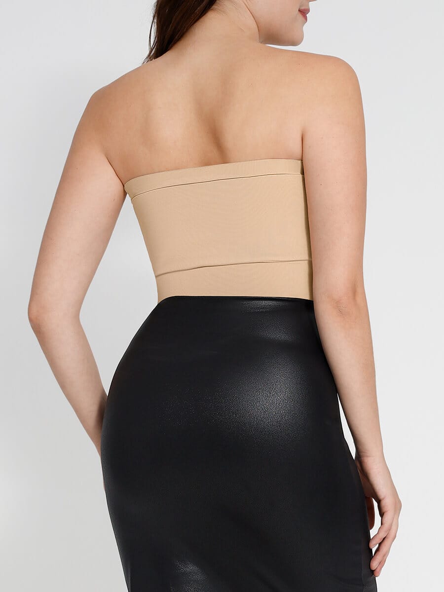 Eco-Friendly Seamless Shaping Bodysuit with Removable Straps - FirmaFlex