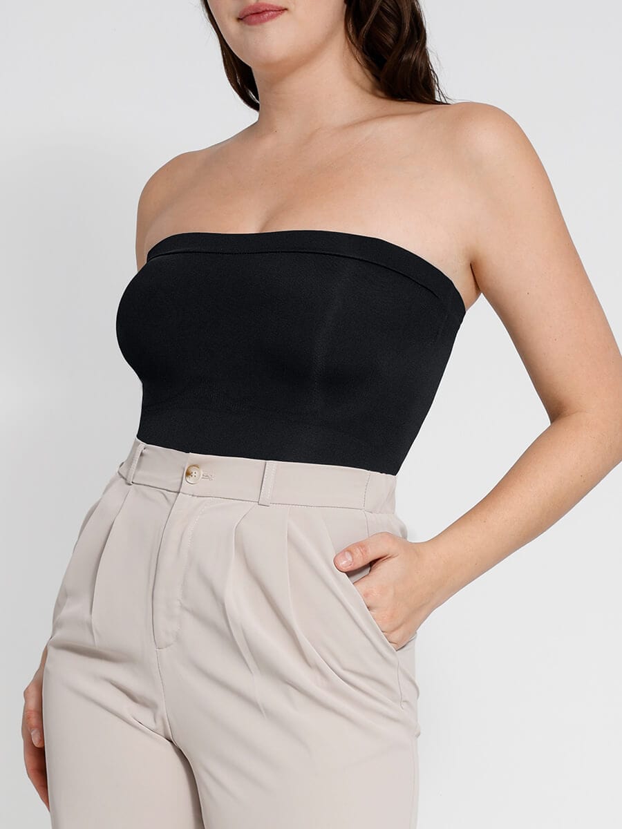 Eco-Friendly Seamless Shaping Bodysuit with Removable Straps - FirmaFlex