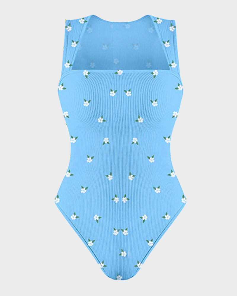 Sleeveless Tummy Control Tank Bodysuit - FirmaSculpt