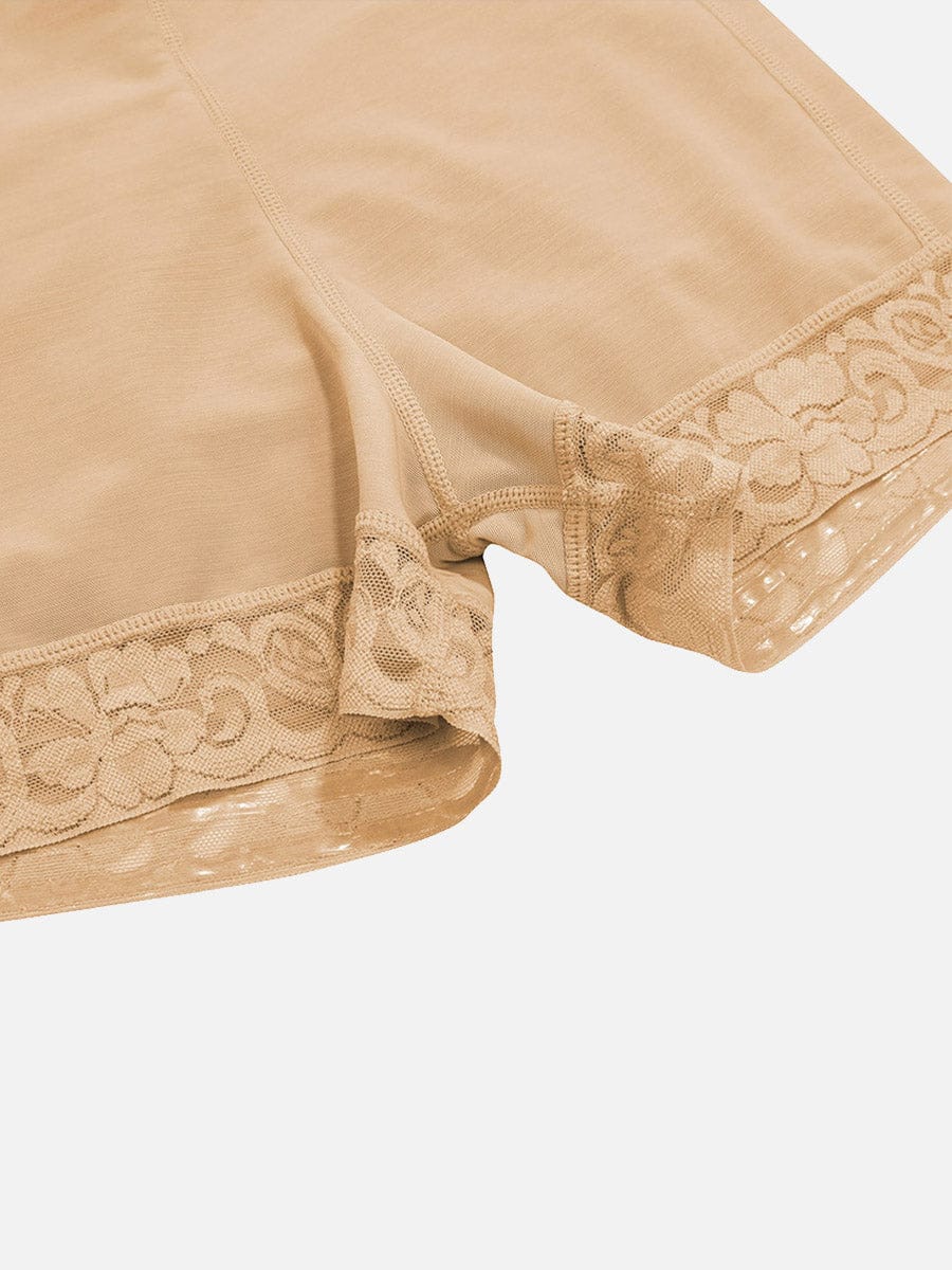 High Waist Lace Butt Enhancer Panty Curve Smoothing Fajas - FirmaLift