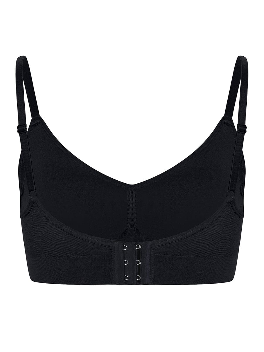 Adjustable Straps Push Up Seamless Bra Light Support - FirmaActive