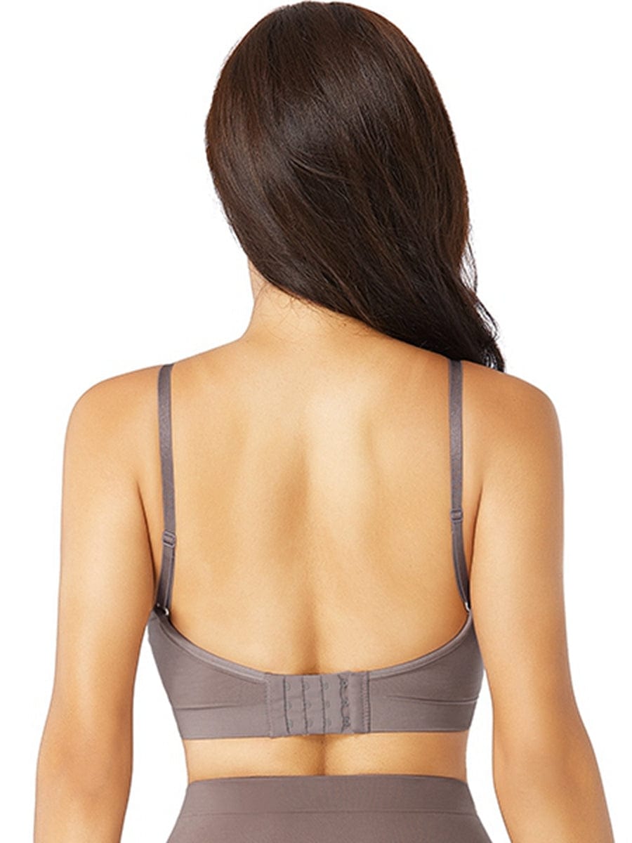 Adjustable Straps Push Up Seamless Bra Light Support - FirmaActive