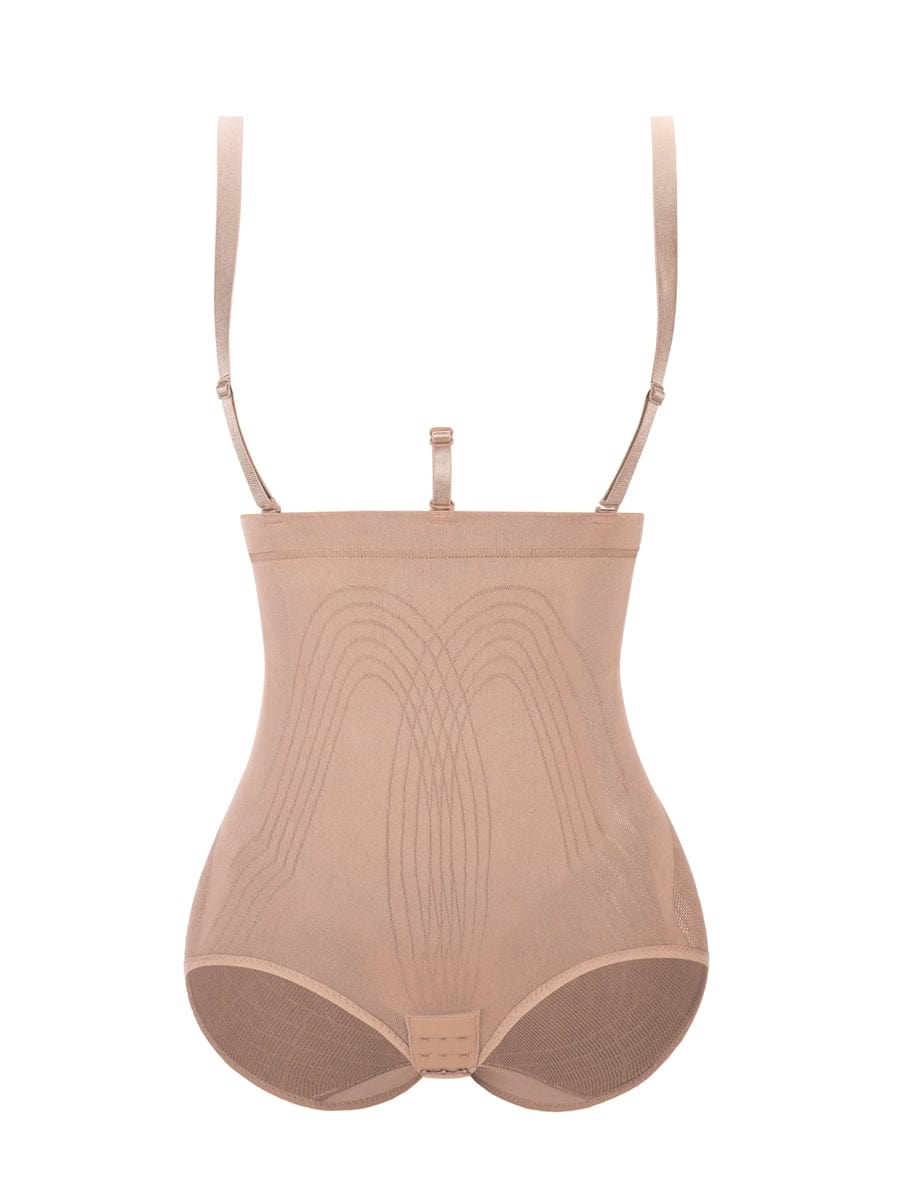 Seamless Happy Butt Bodysuit Butt Lifter with Mid Support - FirmaLift