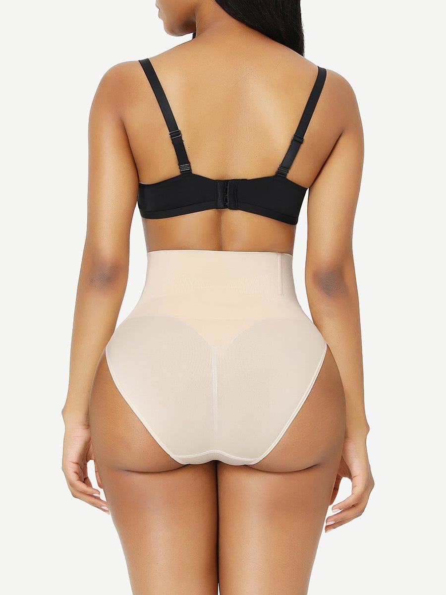 Seamless High Waist Tummy Control Panties for Instant Smooth Silhouette - FirmaSmooth