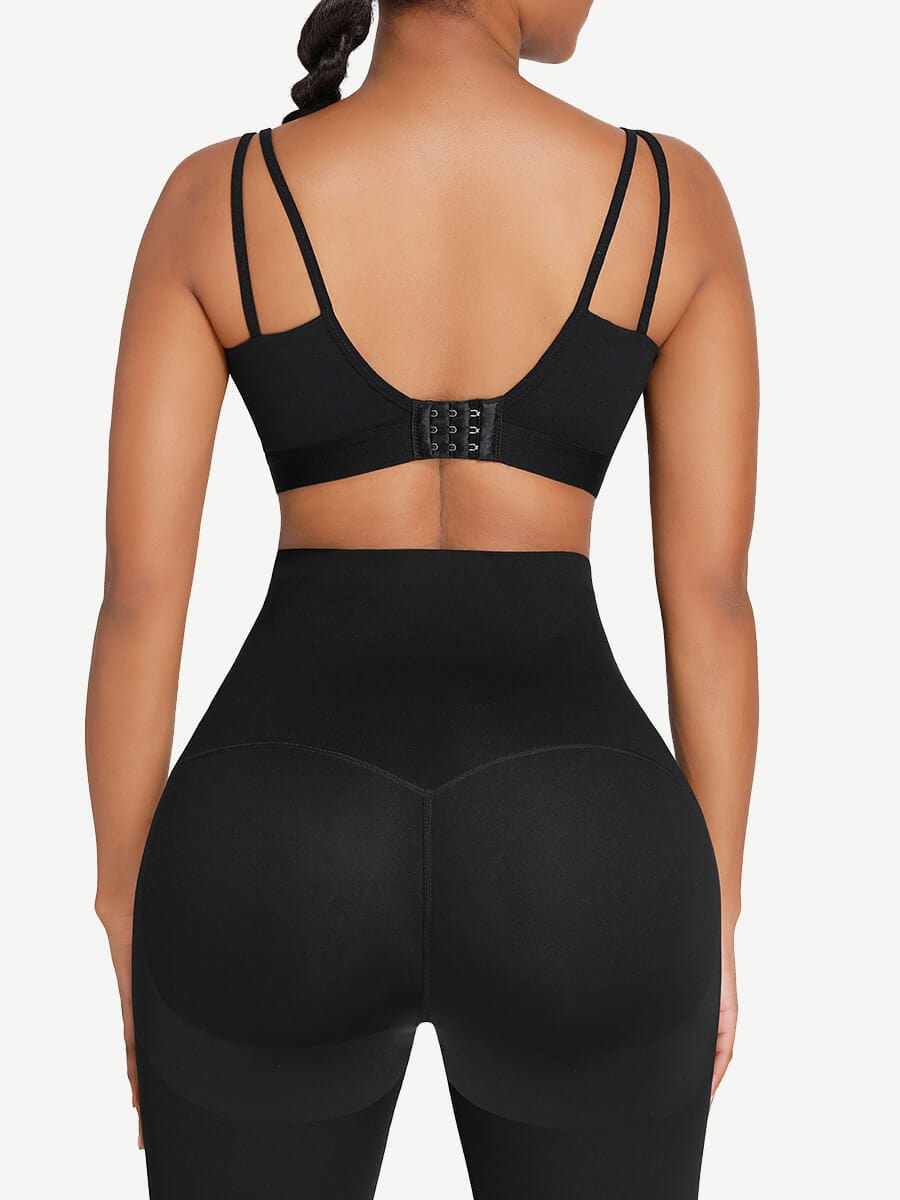 High-Waist Tummy Control Butt-Lifting Sauna Leggings - FirmaControl