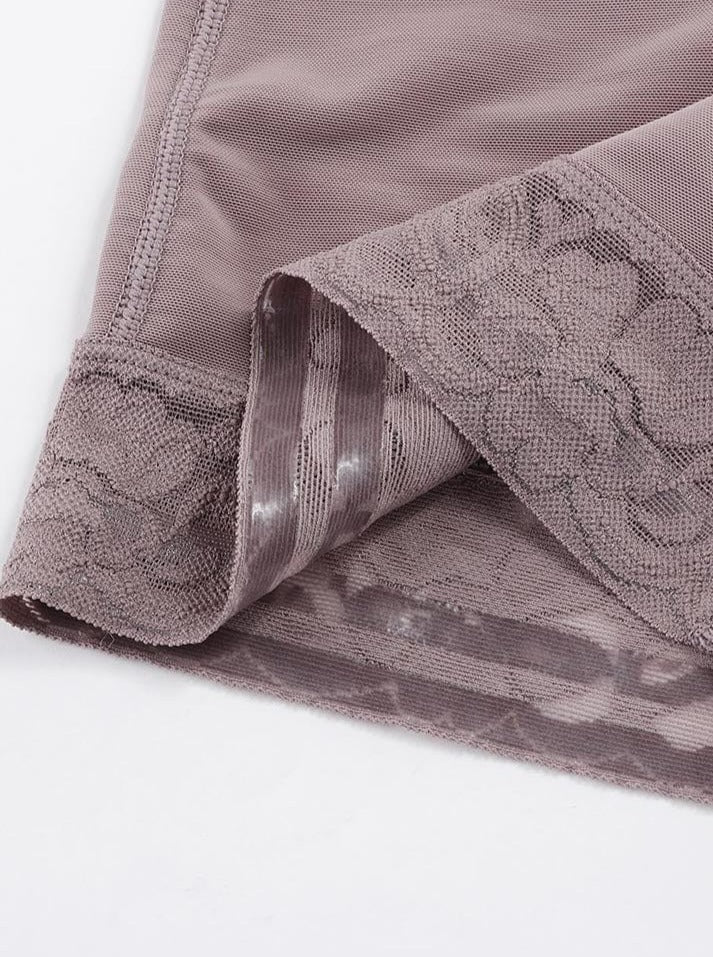 Full Body Compression Shapewear with Three Hook Open Crotch - FirmaActive