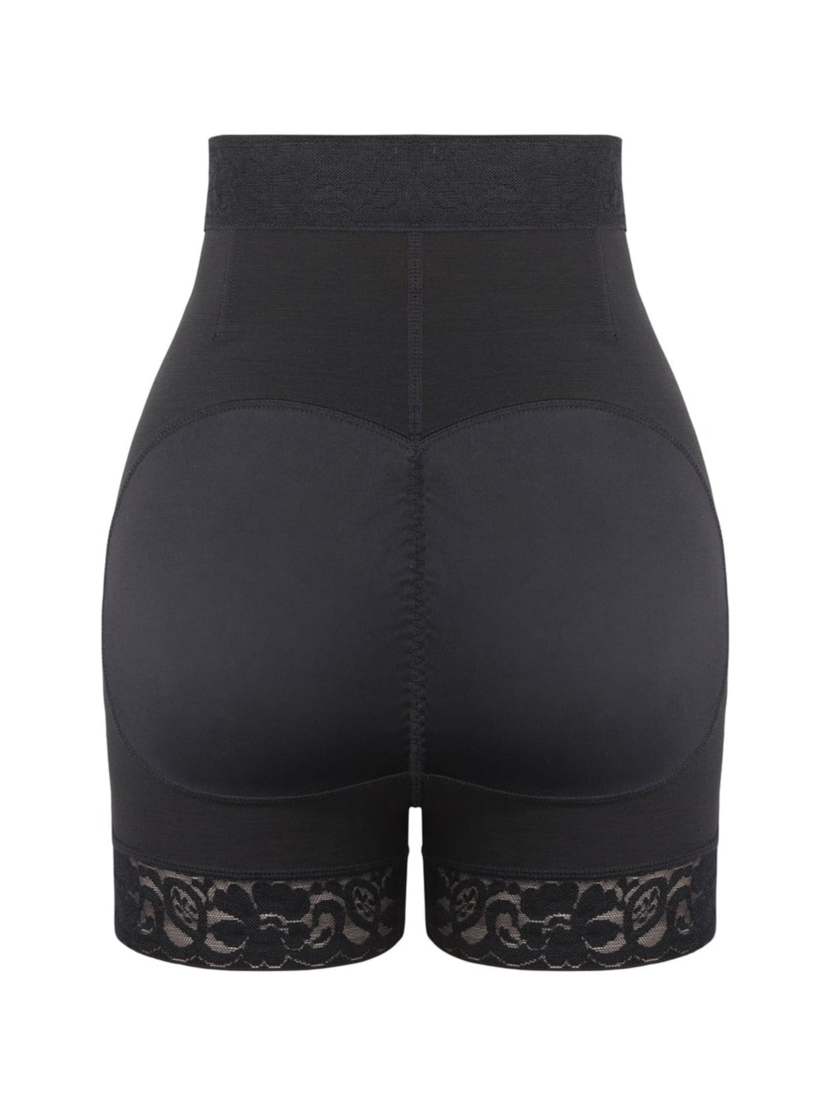 Front Zipper Butt Lifter Shorts High Waist Curve-Creating - FirmaLift