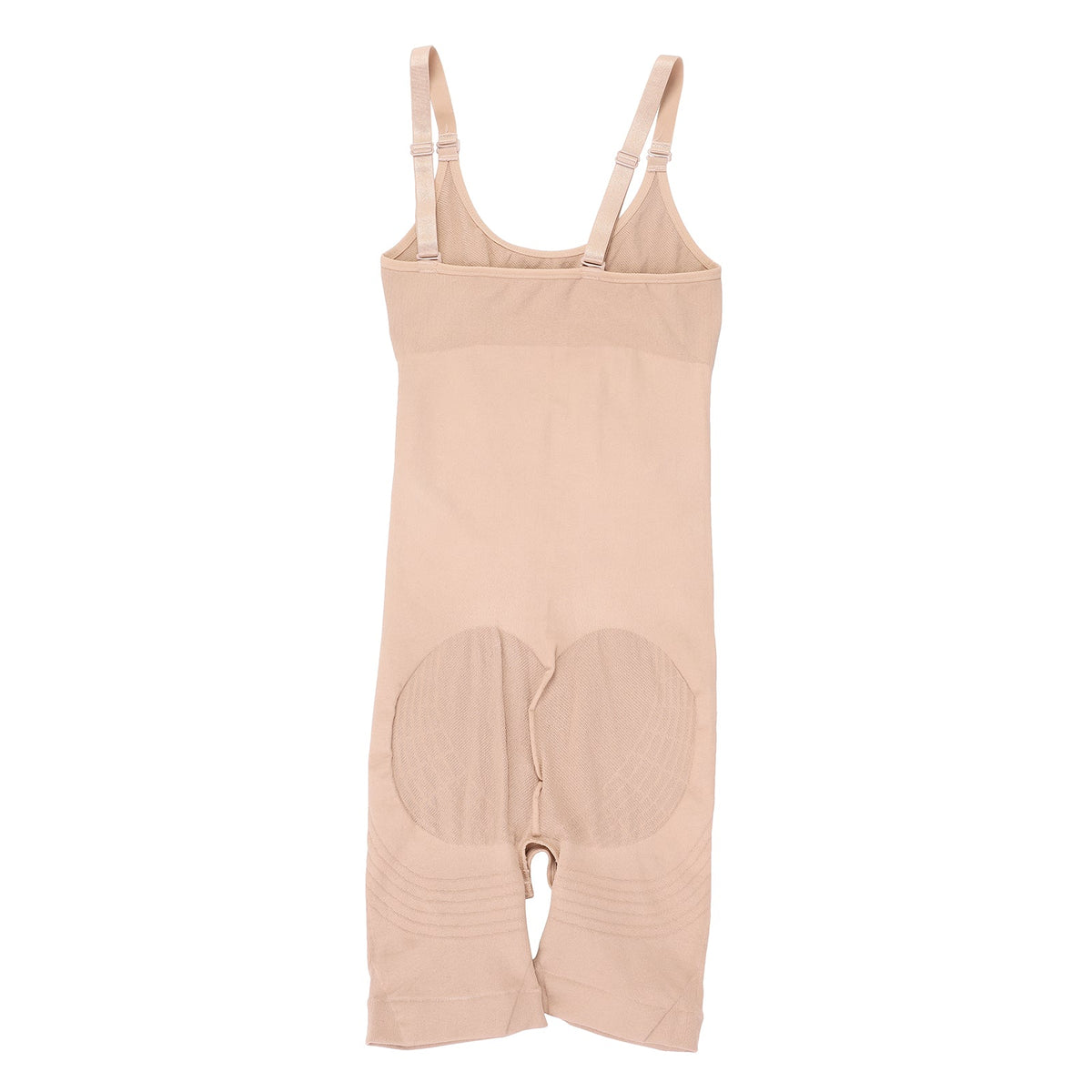 Seamless Open Gusset Happy Butt Bodysuit Shapewear - FirmaActive