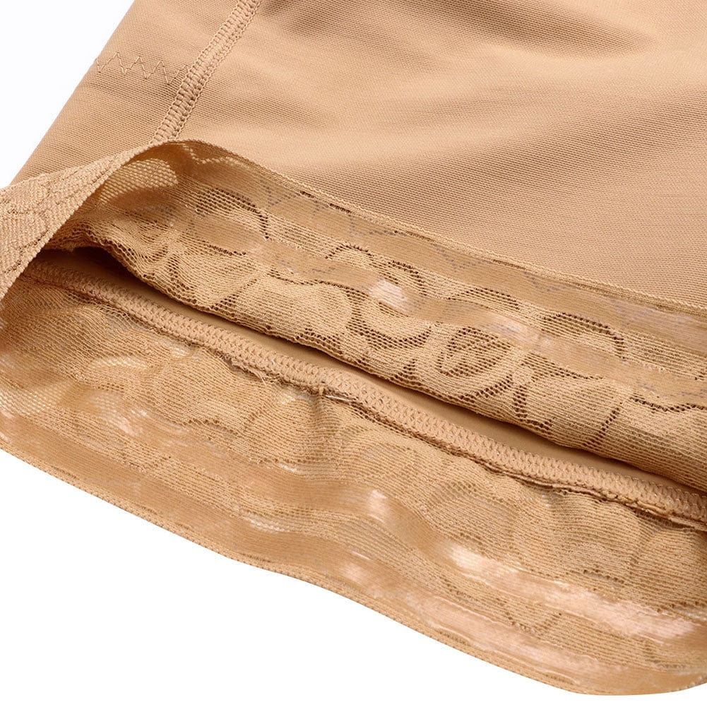 Post Surgery Compression Tummy Control Full Body Shaper With Hook-and-Eye Zipper Closure - FirmaHold