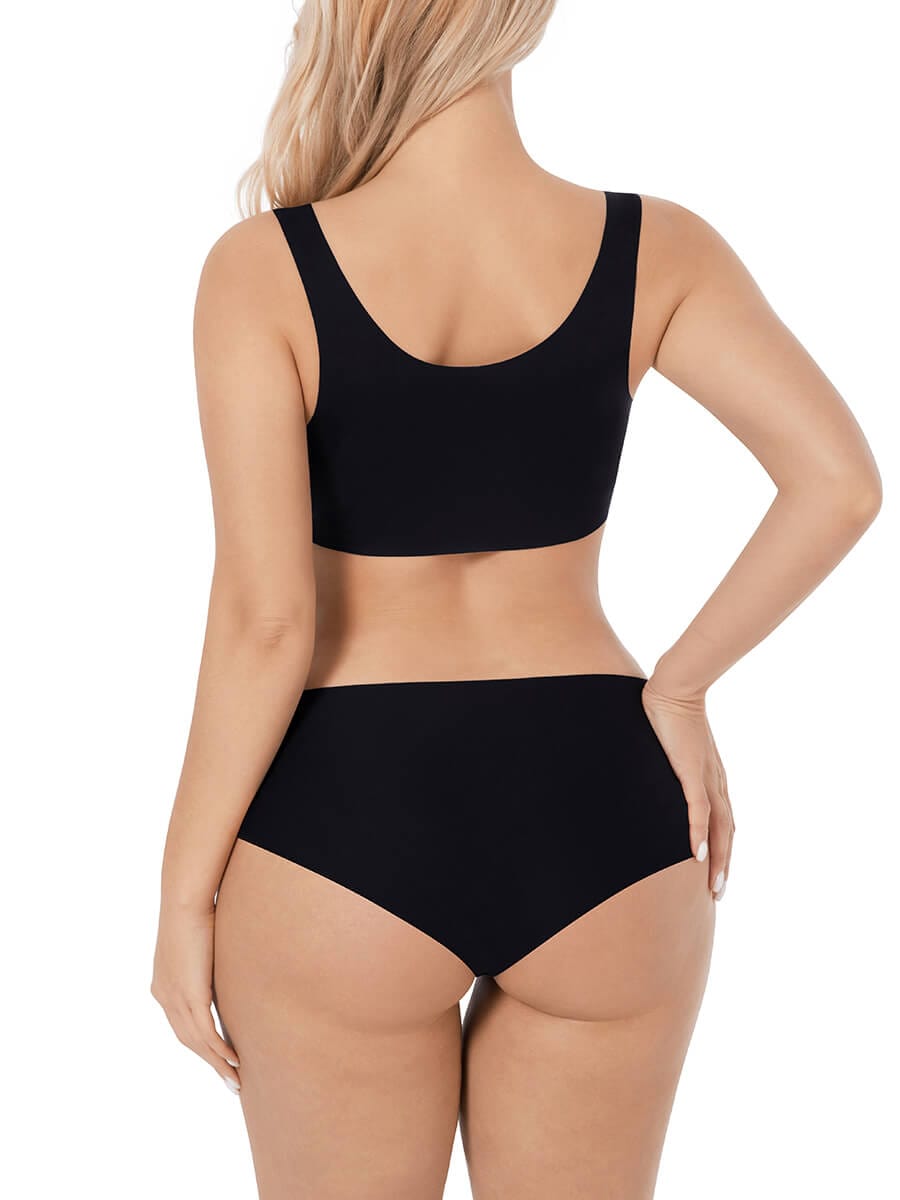 Non-Marking Comfort Wireless Bra with Drop Glue Design for Bust Support - FirmaLift