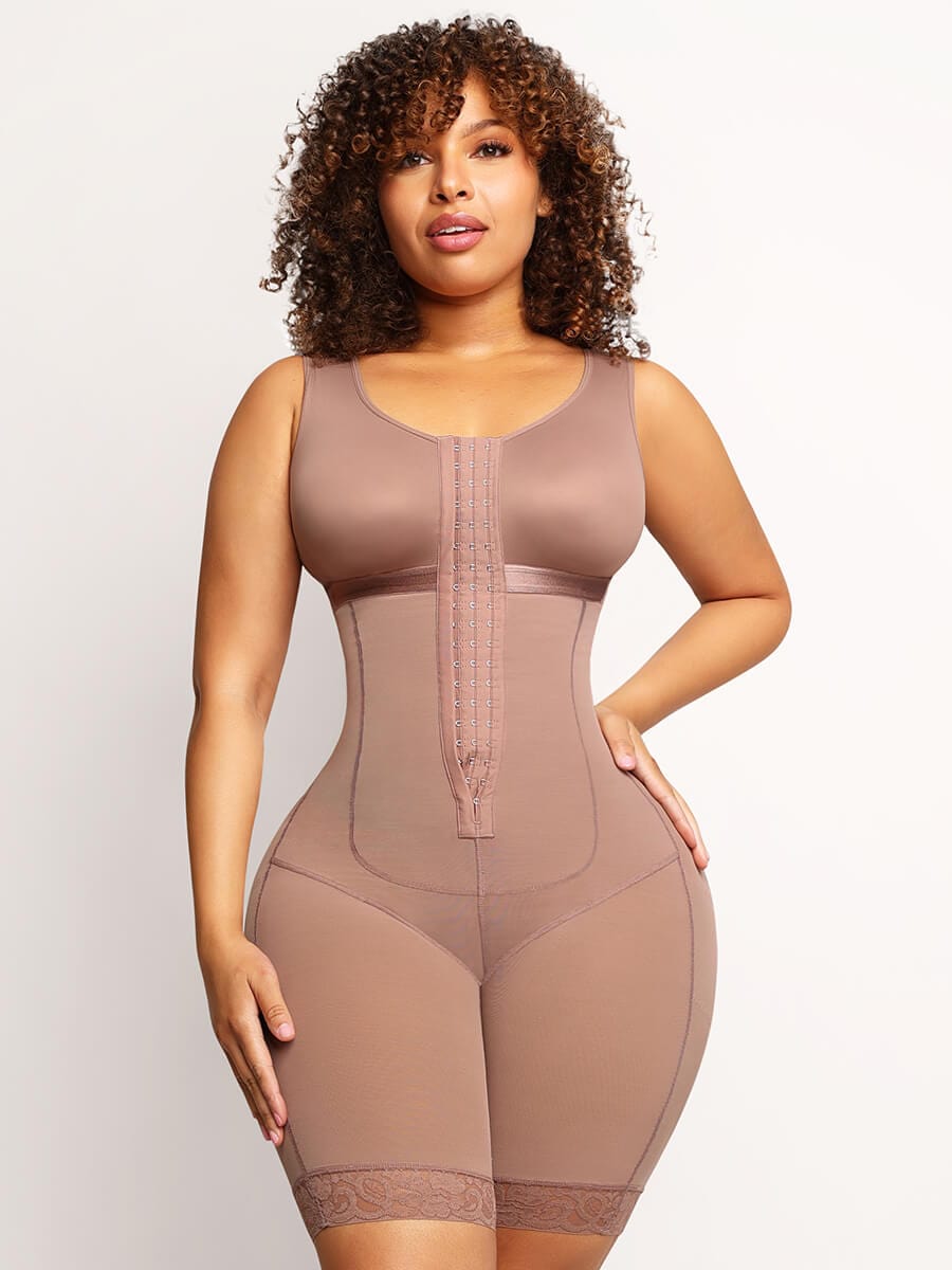 Post-op Chest Wrap Tummy Control Full Body Shapewear - FirmaHold