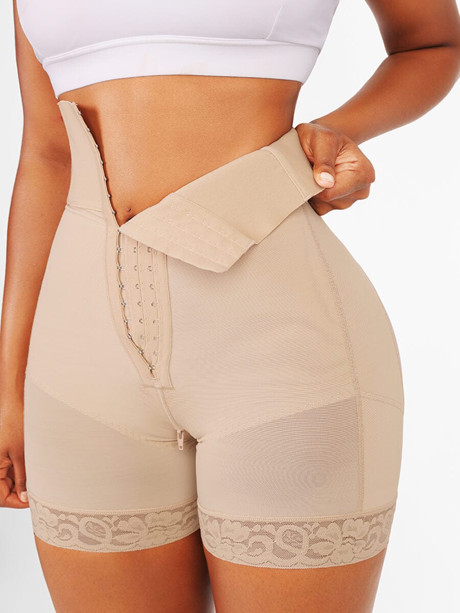 3-Bones Triple-Breasted High-Waisted Elastic Body Butt Lifter Faja - FirmaLift