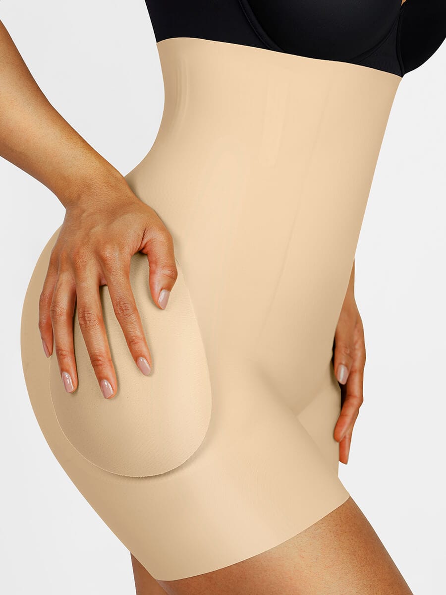 High Waisted Air Slim Butt Lifter with Removable Hip Pads - FirmaLift