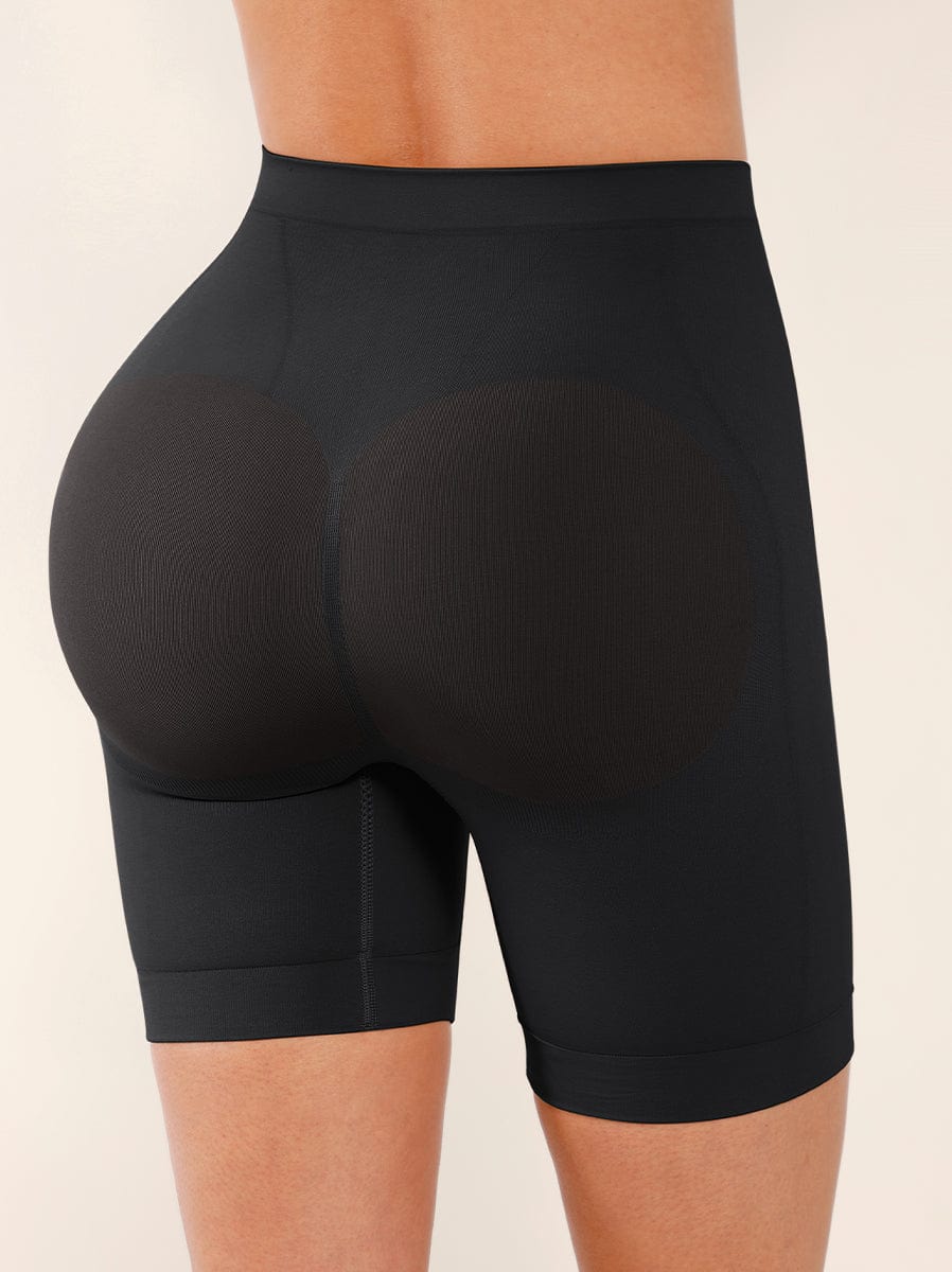 Seamless Slimming Mid-Waist Tummy Control Boyshorts - FirmaLift