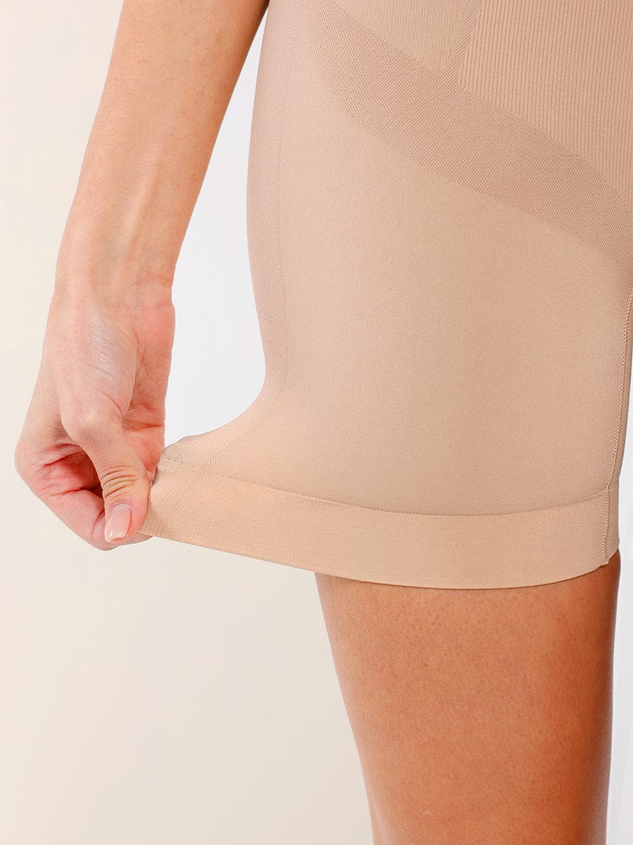 Seamless Slimming Mid-Waist Tummy Control Boyshorts - FirmaLift